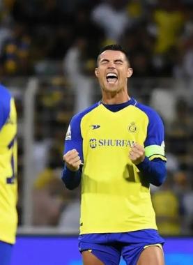 لاعبو النصر السعودي