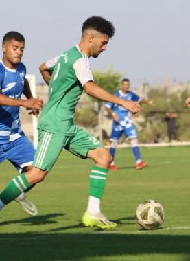 جانب من المباراة