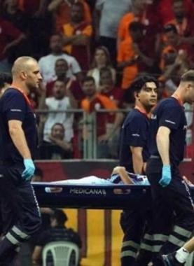 إصابة خطيرة للمصري تريزيغيه في الدوري التركي