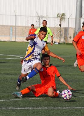 جانب من المباراة