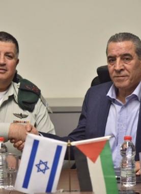 حسين الشيخ مسؤول التنسيق الأمني مع الاحتلال