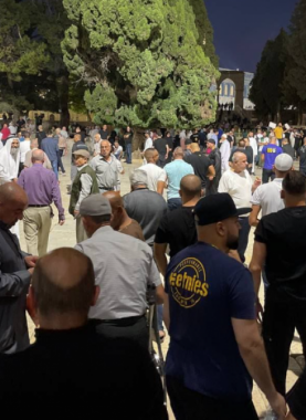 مرابطون في المسجد الأقصى