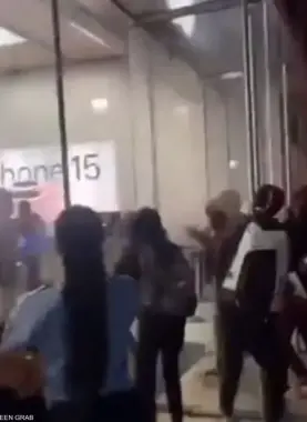 فوضى ونهب متاجر وسط مدينة فيلادلفيا الأمريكية