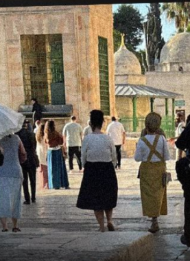مستوطنون يقتحمون الأقصى -أرشيف-