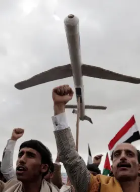 مظاهرة مساندة للشعب الفلسطيني في العاصمة اليمنية صنعاء - أرشيفية -