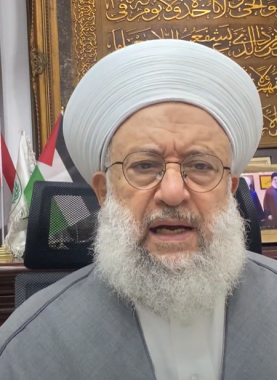 الشيخ ماهر حمود رئيس الاتحاد العالمي لعلماء المقاومة