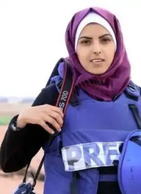 الشهييدة الصحفية مريم أبو دقة