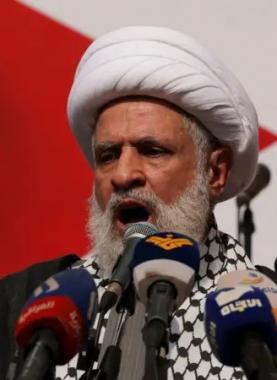 الأمين العام لحزب الله اللبناني الشيخ نعيم قاسم