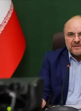 رئيس مجلس الشورى الايراني محمد باقر قاليباف