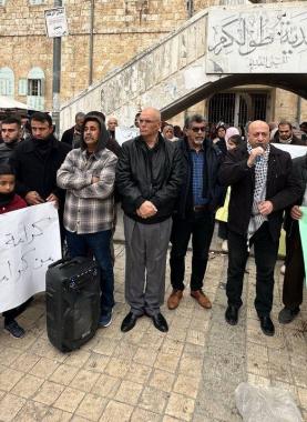 وقفات للاجئين في الضفة الغربية رفضاً لسياسة التقلصيات من الأونروا