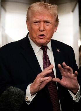 الرئيس الأمريكي دونالد ترامب