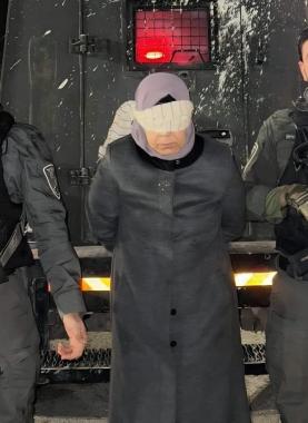 إم البراء عياش لحظة اعتقالها