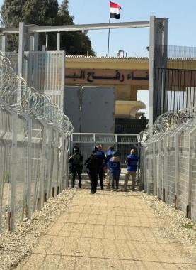 معبر رفح بعد سيطرة الاحتلال عليه