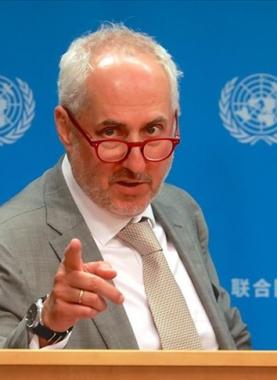 المتحدث باسم الأمين العام للأمم المتحدة ستيفان دوجاريك