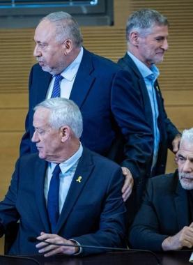 قادة المعارضة في الكيان الإسرائيلي _أرشيفية_