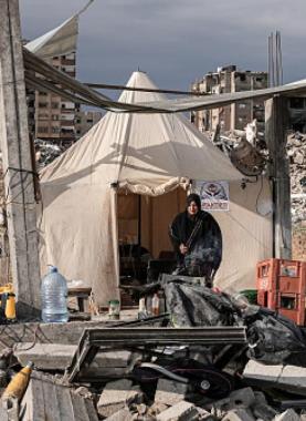 دمار كبير في رفح جراء الحرب الإسرائيلية
