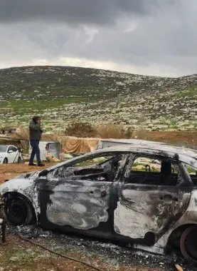 اعتداءات واسعة للمستوطنين في بورين ومسافر يطا جنوب الضفة