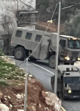 من اقتحامات قوات الاحتلال صباح اليوم