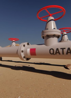 توقف إنتاج الغاز الطبيعي المسال في قطر