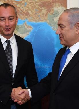 ميلادينوف ونتنياهو