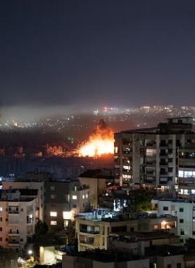 غارات على بيروت