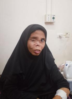 الجريحة نجوى عطيوي