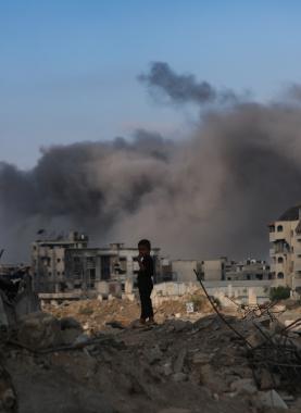 خرق وقف إطلاق النار بغزة -أرشيف-