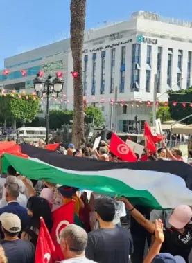 مسيرة في تونس لنصرة الأسرى ومطالب بإسقاط قانون الإعدام