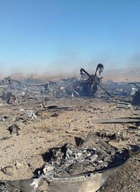 صحيفة تكشف تفاصيل تدمير طائرتين أمريكيتين في إيران