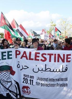 الآلاف يتظاهرون دعماً للفلسطينيين وتنديدا بجرائم "إسرائيل"