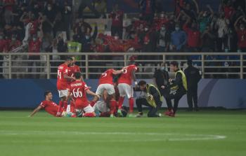 لاعبو الأهلي