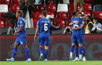 فرحة لاعبي الهلال بالفوز