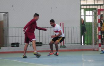 جانب من المباراة