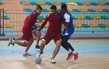 جانب من المباراة