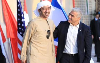 وزير الخارجية الإماراتي يصل 