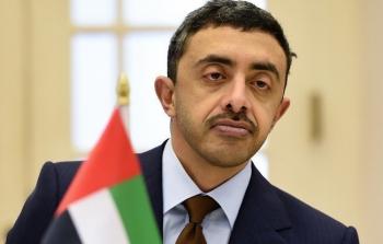 وزير خارجية الإمارات عبد الله بن زايد آل نهيان