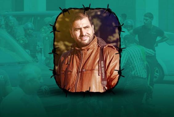 عامر أبو عرفة مراسل وكالة شهاب