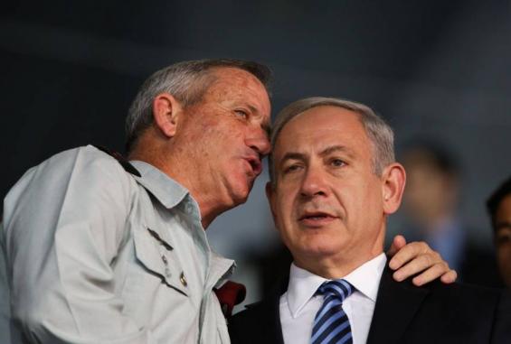 نتنياهو وغانتس