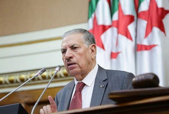 رئيس مجلس الأمة الجزائري صالح قوجيل