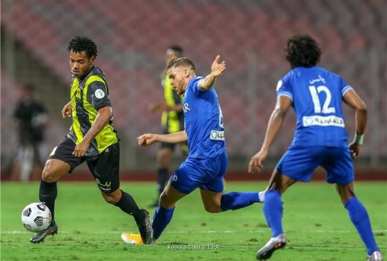 جانب من أحد مباريات الدوري السعودي