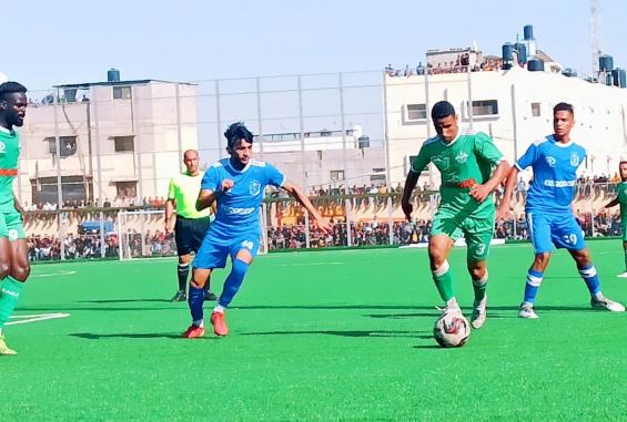 جانب من أحد مباريات دوري الممتازة