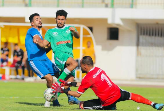 جانب من أحد مباريات دوري الممتازة