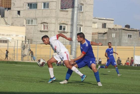 جانب من المباراة