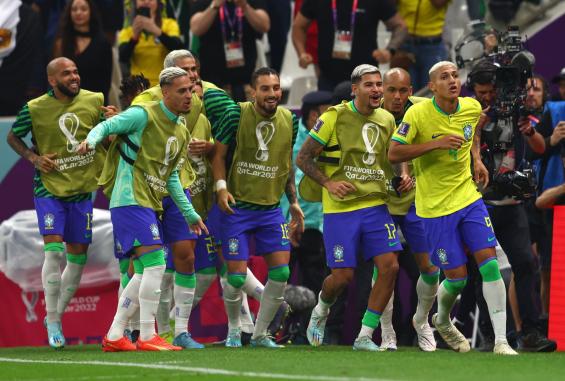 لاعبو البرازيل