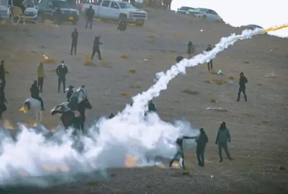 صدامات في النقب - ارشيف -