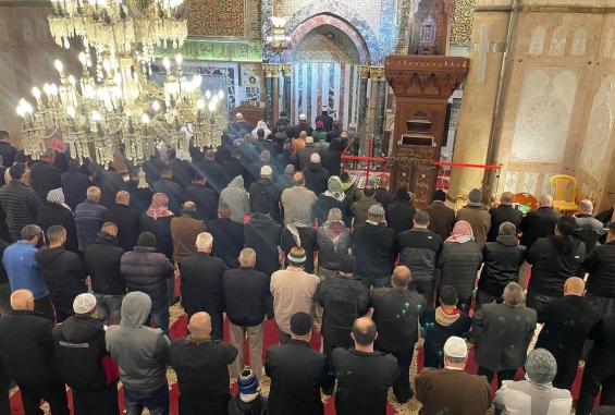 الصلاة في المسجد الأقصى