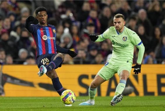 جانب من المباراة