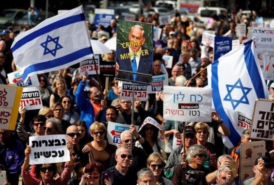 تظاهرات إسرائيلية تدعو لإسقاط حكومة نتنياهو