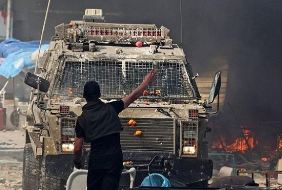 مواجهات مع الاحتلال في نابلس