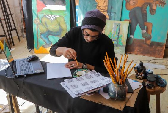 الفنان محمد قريقع